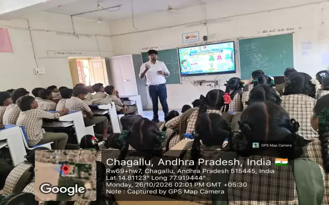 “Developing Entrepreneurial Skills” Conducted at ZPHS Kadvakal
