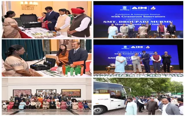 A Proud Moment for AIC-SKU at Rashtrapati Bhavan