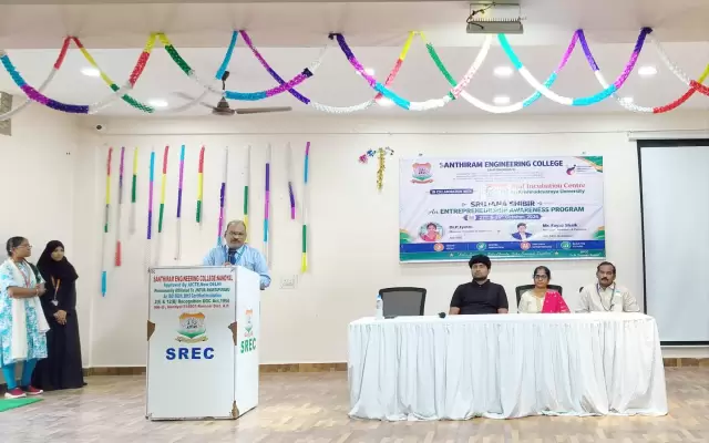 Srujana Shibir – Santhiram Engineering College (Autonomous), Nandyal,
